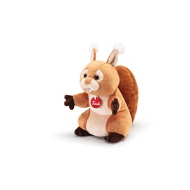 Trudi 29625 Squirrel Plush Hand Puppet, Brown, S