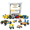 Barcaloo 400 Piece Wheels, Tires, and Axles Set - Building