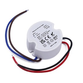 Noobibaba 12V LED Driver IP67, 12V Transformer 15W 1.25A, Waterproof Small LED Driver 240V to 12V for Kitchen Under Cabinet Light Strips, 1 Piece