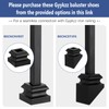 Gyykzz 9 Pack Iron Stair Balusters, 36" Balusters for Staircase