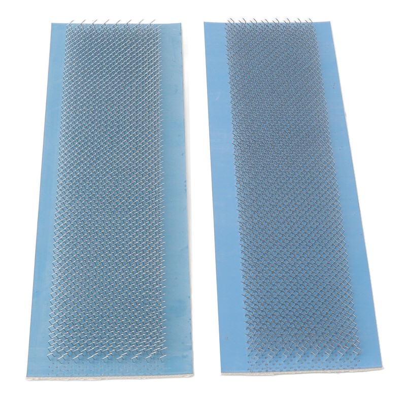 2pcs Hair Holder Dragging Mat Stainless Steel Needle Hair Extensions