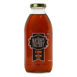 Natures Factory Té Negro Durazno Sin Azúcar | 12 Piezas