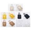 Handmade Straw Bag Travel Beach Fishing Net Handbag Hollow Casual