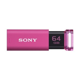 Sony Sony USB Memory USB3.0 0 GB Pink Capless usm64gu P [domestic regular goods]
