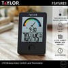 Taylor Precision Products 1732 Taylor Digital Indoor Comfort Level Thermometer