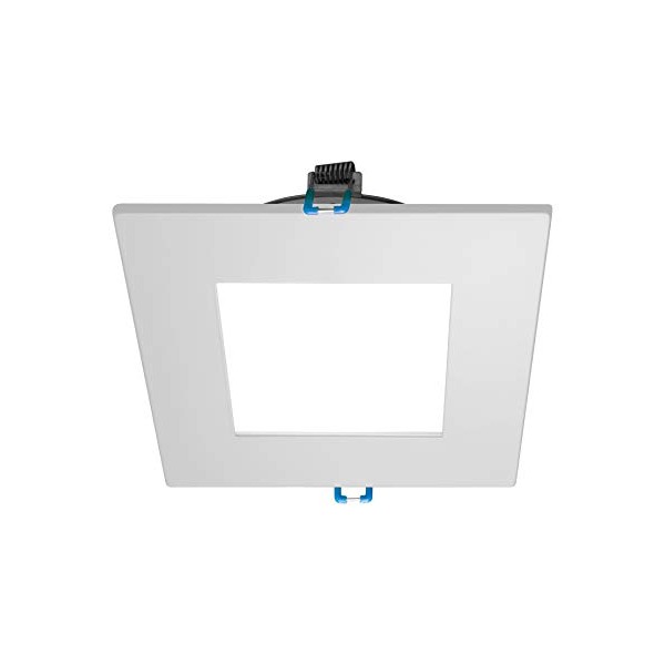 NICOR Lighting DLE421205KSQWH LED Downlights, White