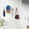 Hat Rack for Baseball Cap, Adhesive Ball Caps Holder on