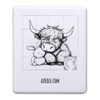 'Sleepy Highland Cow Cuddling with Plush Bunny' Sliding Puzzle (PZ00035640)
