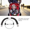 Adjustable Baby Stroller,Armrest Baby Stroller Handle Handle Handlebar Trolley Bumper