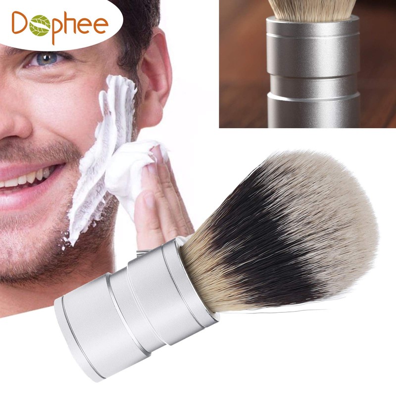 Dophee Beard Brush, Shaving Brush, Face Wash Brush, Men's, Gift,