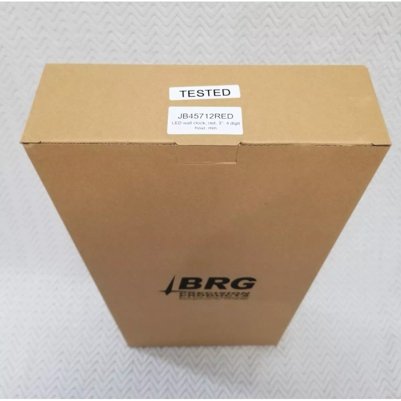 BRG Precision NEW BRG Precision Red LED Lighted Electronic Minute