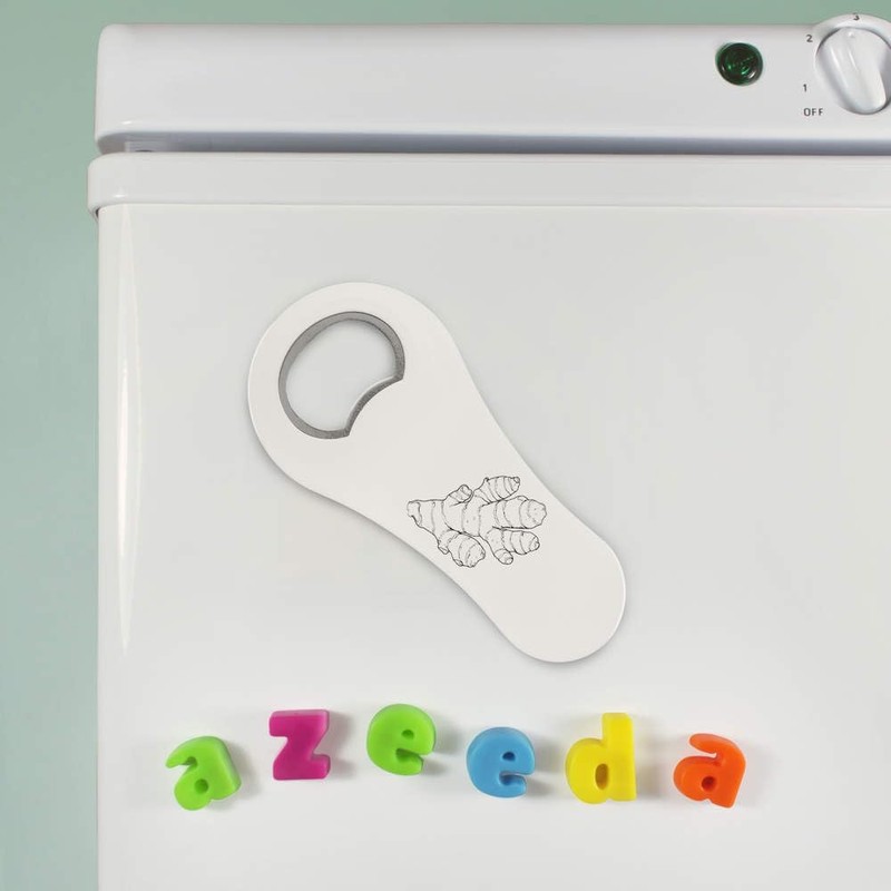 'Ginger Root' Bottle Opener Fridge Magnet (BO00092391)