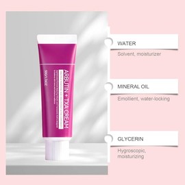 Arbutin 7.0 + TXA 4.0.Cream, Crema Facial Antiedad 50ml, Crema Hidratante con NAD+ y Ácido Hialurónico, Reafirmante y Suavizante para Rostro y Cuello,