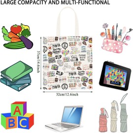 SLP Gift Speech Language Pathologist Gift SLP Therapy Quote Inspired Tote Bag (SLP Tote CA)