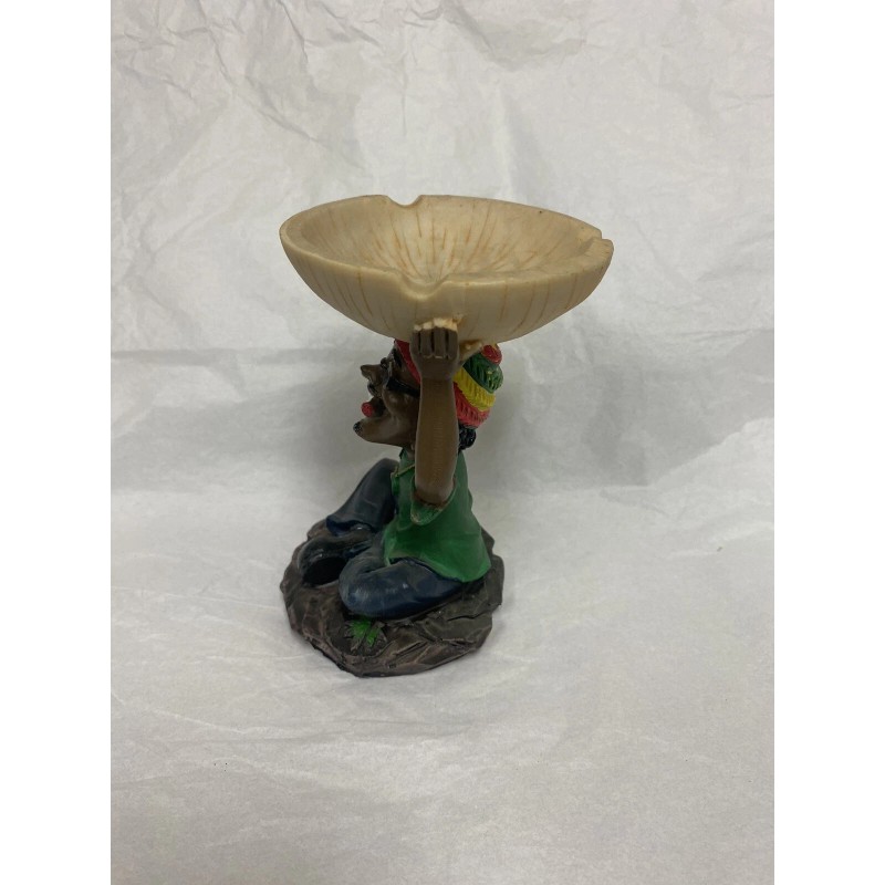 3” Rasta Jamaican Bowl Ashtray