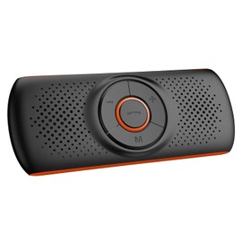 Bluetooth Car Speaker for Cell Phone HandsFree Bluetooth 5.0 Car Kits 3W Loud Speakerphone for GPS Music,Wireless in Car Handsfree Speaker with Visor Clip,Supports Voice Command,TF Card Playback