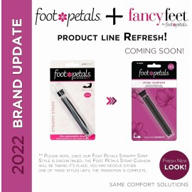 Foot Petals Womens Strap Cushion, Shoe Insert, Blister Preventer, Keeps From Fal