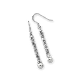 The new Long Bead Dangle Earrings .925 Sterling Silver Shepherd Hook Ideal for Creating Unique Accessories and Decorations ACC08S02147