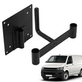 TV-Halterung mit VESA-Kopfstütze für T5, T6, für Wohnmobil und Wohnwagen Wohnmobil TV-Halterung, VESA 75mm und 100mm