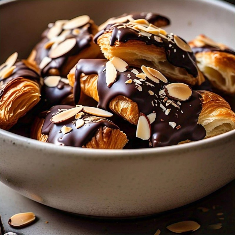 Andy Anand Sugar Free Dark Chocolate Almond Croissant (2 lbs)