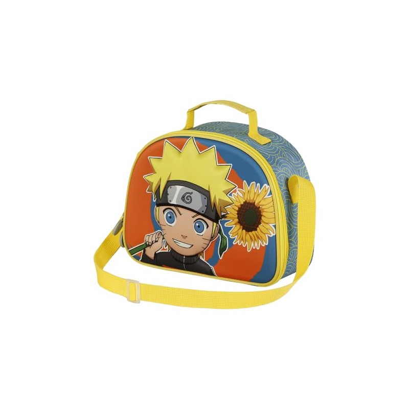 Naruto Peace-3D Breakfast Bag, Multi-Colour, 25.5 x 20 cm, Multicoloured