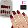24pzs Press On Tips Uñas Postizas Soft Gel Ojo De