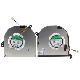 TRADOCK CPU & GPU Fan for DELL XPS 15 9500 Dell Precision 5550 0DJH35 009RK6