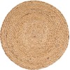 Ripaz Vogue Jute Placemat Round Handmade Table Mat 4 Piece