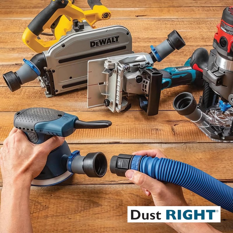 Dust Right Flexiport Power Tool Hose Kit - 3 To