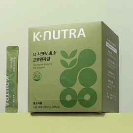 K-Nutra The Secret Enzyme Proenzyme Lactobacillus Containing Fermented Grain 300g (3g / 케이뉴트라 더 시크릿 효소 프로엔자임 유산균함유 곡물발효300g(3gX100포)X2 총200포