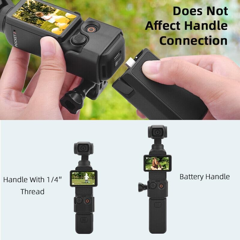 XBERSTAR Pocket 3 Adapter for DJI Osmo Pocket 3 Camera