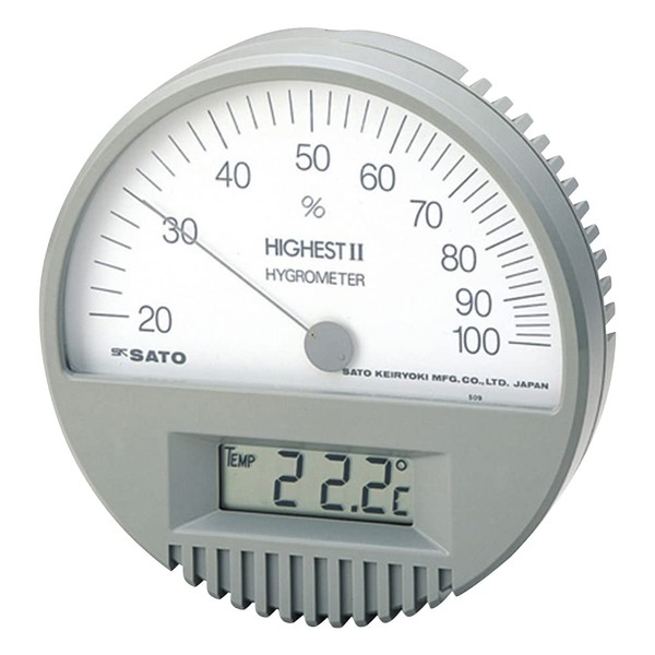 Saito Hygrometer haiesuto 2 Notebook with Hygrometer (Thermometer)