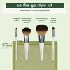 EcoTools, On the Go Style Kit, Set de Brochas para
