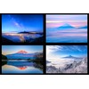 TAKASHI Mt. Fuji Postcard "Mt. Fuji Bikei 12 Piece Set"