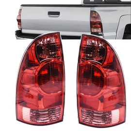 GENRICS Tail Light Brake Lamp Replacement for 2005-2015 Tacoma 81550-04150 81560-04150 Rear Brake Light Passenger and Driver Side Tail Stop Lamp Bulbs