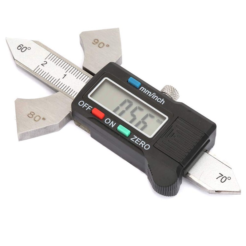 Digital Welding Gauge 20mm Weld Seam Fillet Inspection Metric Inch