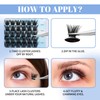 Cluster Lashes D Curl 8-16 Mixed 120pcs Cluster Eyelash Extensions