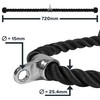Meteor Tricep Rope - Tricep Pull Down Rope, Cable Pulley