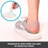 BraceAbility Medial & Lateral Heel Wedge Silicone Insoles (Pair) -