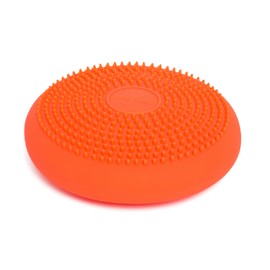 BouncyBand Wiggle Seat, Orange, 1-Pack – Small 10.75” D x 2.5” H Wobble Cushion for Kids Aged 3-7 – Sensory Tool Promotes Active Learning & Improves Productivity – Includes Pump for Easy-Inflation