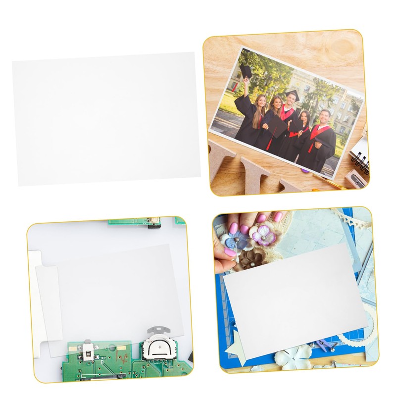 SHOWERORO DIY Photo Laminating Sheets 25 Pieces A4 Self Laminating