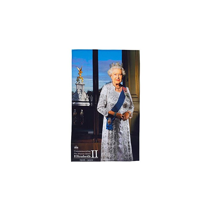 Queen Elizabeth II 1926-2022 Commemorative Tea Towel - A Memorable