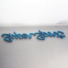 2Pc Super Sport Emblem Front 3D Badge Nameplate Letter Replacement