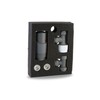 Anthracite Thermostatic Radiator Valve Angled Corner or Straight Grey Radiator