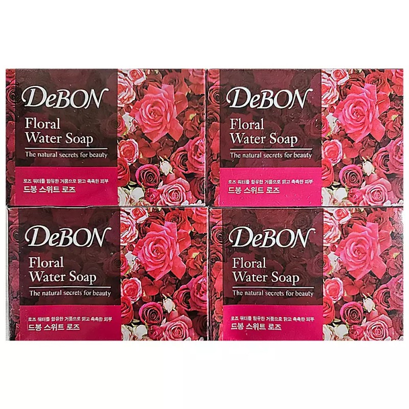 LG 드봉 스위트 로즈 비누 100g x 16개 LG Deobong