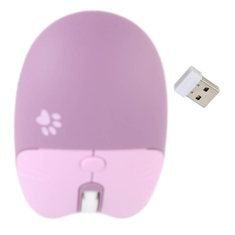 Wireless Mouse BT5.1 Or 2.4GHz Silent Click Adjustable DPI Auto