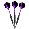 Darts Set 23g,Steel Tip 3 Pack Professional Dart with Aluminum