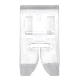 7mm Clear Presser Foot, Universal Sewing Machine Presser Foot Prevent Skipped Stitches for Curved Stitches, Topstitching with ABS Material