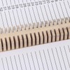 100 Pcs Professional Prepared Wooden Microscope Storage Box for Kids