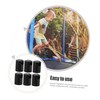SUPVOX 6pcs Trampoline Caps Durable Plastic Pole Covers for Easy